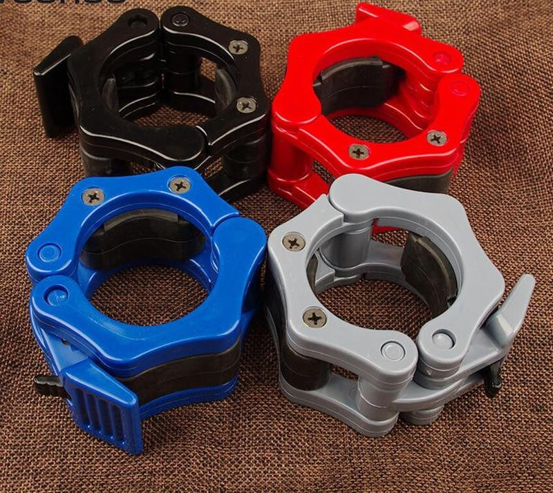 Barbell Collar Lock Dumbell Clips Clamp - fitople