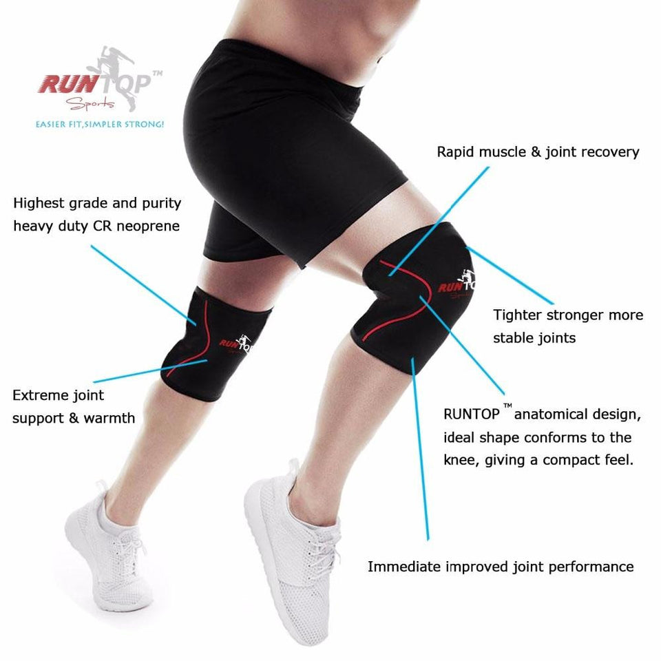 Weight Lifting Knee Pad Brace - fitople