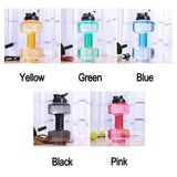 Dumbbell Shape Gym Water Bottle - fitople