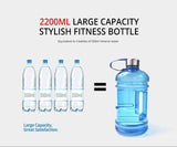 Half Gallon Fitness Water Bottle - fitople