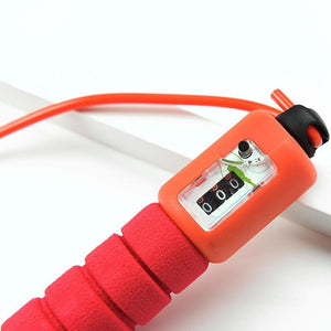 Sports Fitness Adjustable Fast Speed Counting Jump Skip Rope - fitople