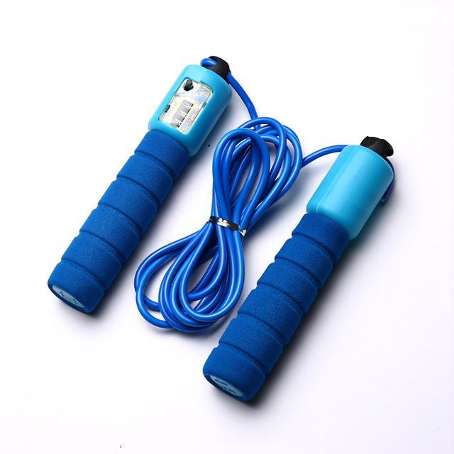 Sports Fitness Adjustable Fast Speed Counting Jump Skip Rope - fitople