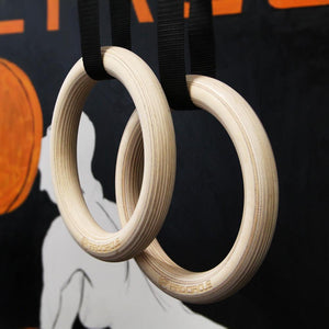 Wood Gymnastic Rings - fitople