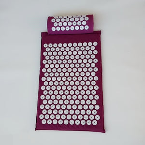 Body Pain Reliever Spike Mat Yoga Mat with Pillow - fitople