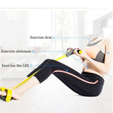 Elastic Pull Ropes Abdominal Exerciser Equipment - fitople