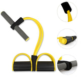 Elastic Pull Ropes Abdominal Exerciser Equipment - fitople