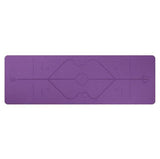 Yoga Mat with Position Line Non Slip Carpet - fitople