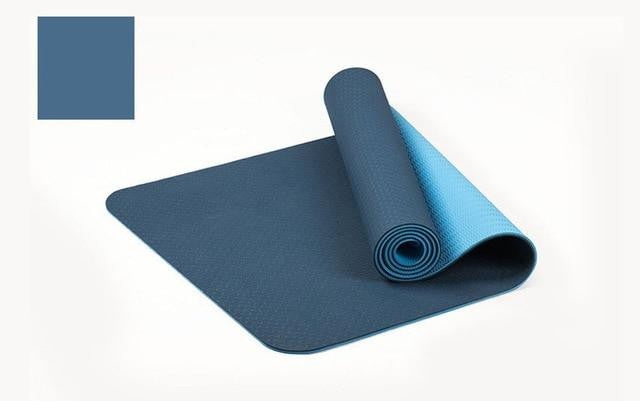 Thick Double Color Non-slip Yoga Mat - fitople