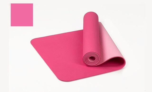 Thick Double Color Non-slip Yoga Mat - fitople