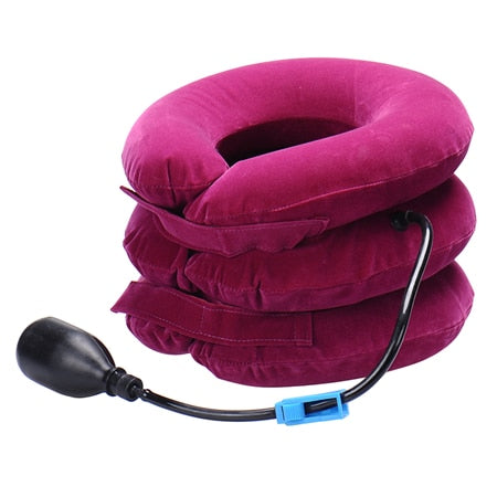 Neck Massage Inflatable Collar - fitople