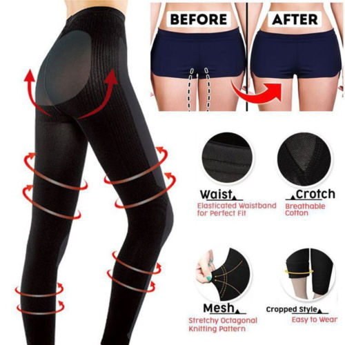 Fat Burn Slimming Anti Cellulite Tights Leg Shaper - fitople