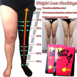 Fat Burn Slimming Anti Cellulite Tights Leg Shaper - fitople