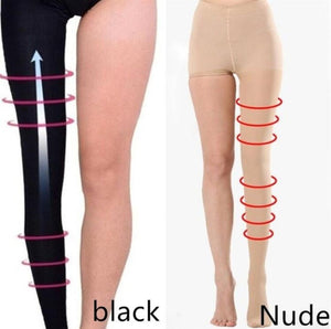 Fat Burn Slimming Anti Cellulite Tights Leg Shaper - fitople