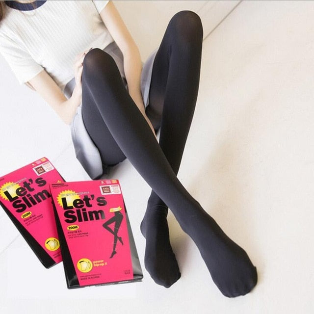 Fat Burn Slimming Anti Cellulite Tights Leg Shaper - fitople