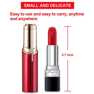 Female Body Face Painless Lipstick Shape Shaver - fitople